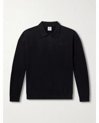 Vetements - Logo-Embroidered Distressed Cotton-Jersey Sweatshirt - Lyst