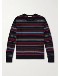 Dries Van Noten - Muroli Striped Cashmere Sweater - Lyst
