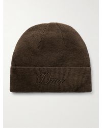 Dime - Logo-Embroidered Ribbed-Knit Beanie - Lyst