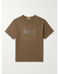 Dime - Tangle Logo-print Cotton-jersey T-shirt - Lyst