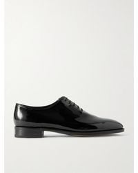 John Lobb - Marldon Whole-Cut Patent-Leather Oxford Shoes - Lyst