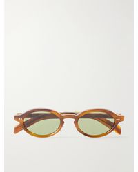 Cutler and Gross - Gr13 Oval-Frame Acetate Sunglasses - Lyst
