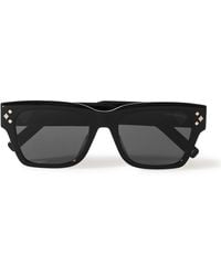Dior - Cd Diamond S2i D-frame Acetate And Silver-tone Sunglasses - Lyst