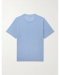Saman Amel - Cashmere And Silk-blend T-shirt - Lyst