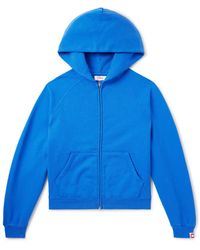 CHERRY LA - Logo-appliquéd Cotton-jersey Zip-up Hoodie - Lyst