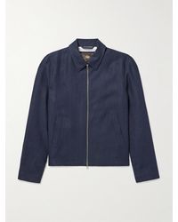Loro Piana - Maurin Linen-Twill Blouson Jacket - Lyst