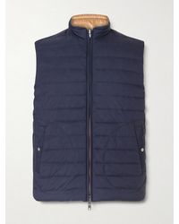 Herno - Reversible Quilted Down Gilet - Lyst
