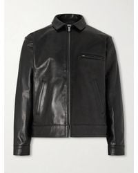 Neighborhood - Leather Sports Jacket - Lyst