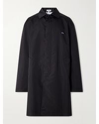 Loewe - Logo-Embroidered Twill Trench Coat - Lyst