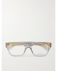 Bottega Veneta - D-Frame Recycled-Acetate And-Tone Optical Glasses - Lyst