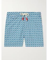 Orlebar Brown - Standard Orbit Slim-fit Mid-length Printed Recycled Swim Shorts - Lyst