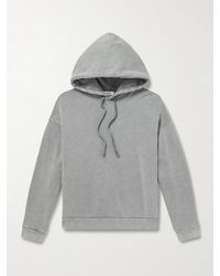 Agolde - Salford Cotton-Jersey Hoodie - Lyst
