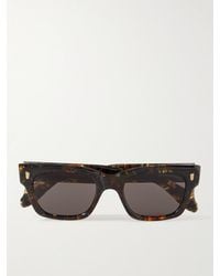 Cutler and Gross - 1391 Square-frame Tortoiseshell Acetate Sunglasses - Lyst