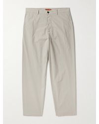 Barena - Canasta Tapered Cotton-blend Trousers - Lyst