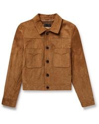 Nili Lotan - Nikita Suede Jacket - Lyst