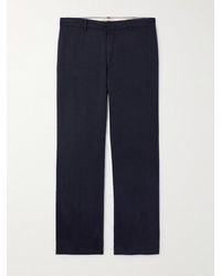 Barena - Delfo Wide-leg Linen-blend Suit Trousers - Lyst