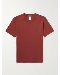 Hanro - Living T-Shirt aus Baumwoll-Jersey - Lyst