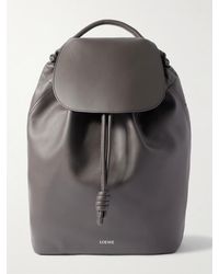 Loewe - Flamenco Leather Backpack - Lyst