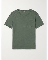 Massimo Alba - Panarea Striped Cotton-jersey T-shirt - Lyst