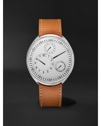 Ressence - Type 1.3 S W Mechanical 42mm Titanium And Ostrich Watch - Lyst