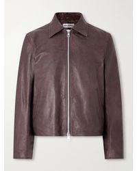Our Legacy - Mini Leather Jacket - Lyst