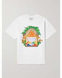 Casablanca - Triomphe D'orange T-shirt - Lyst