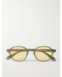 Garrett Leight - Temescal Hexagon-Frame Acetate Sunglasses - Lyst