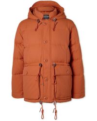 FRIZMWORKS - Karakoram Quilted Cotton-Blend Hooded Down Jacket - Lyst