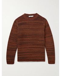 Inis Meáin - Striped Merino Wool And Cashmere-Blend Sweater - Lyst