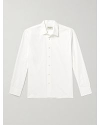 Officine Generale - Gad Cotton-Poplin Shirt - Lyst