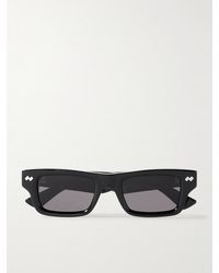 Bottega Veneta - Ribbon Stud Square-Frame Recycled-Acetate Sunglasses - Lyst