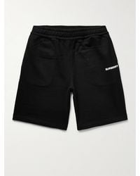 Burberry - Straight-Leg Logo-Print Cotton-Jersey Shorts - Lyst