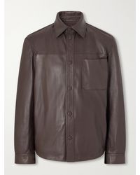 Slowear - Montedoro Leather Jacket - Lyst