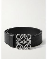 Loewe - Anagram 4Cm Leather Belt - Lyst
