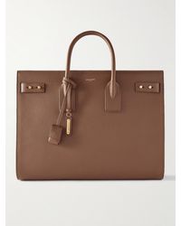 Saint Laurent - Sac De Jour Large Full-Grain Leather Tote Bag - Lyst