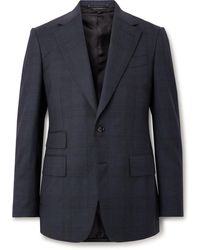 Tom Ford - Shelton Slim-fit Prince Of Wales Checked Stretch-wool Suit Jacket - Lyst