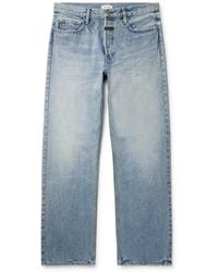 Fear Of God - Straight-Leg Logo-Appliquéd Jeans - Lyst