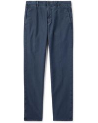 Incotex - Slim-Fit Garment-Dyed Tricochino Trousers - Lyst