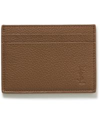 Saint Laurent - Leather Card Case - Lyst