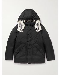 Moncler - Hordelyme Reversible Printed Shell Hooded Down Jacket - Lyst