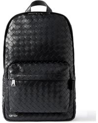 Bottega Veneta - Avenue Intrecciato Leather Backpack - Lyst