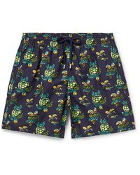 Vilebrequin - Moorea Straight-Leg Mid-Length Printed Swim Shorts - Lyst