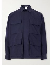 WTAPS - Logo-print Cotton-blend Cordura® Overshirt - Lyst