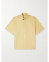 Kaptain Sunshine - Cotton And Silk-Blend Shirt - Lyst
