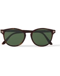 Tom Ford - Lewis Round-Frame Acetate Sunglasses - Lyst