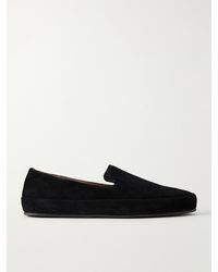 Mulo - Evening Suede Loafers - Lyst