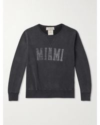 Remi Relief - Printed Cotton-jersey Sweatshirt - Lyst