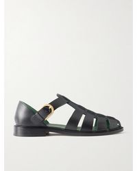 VINNY'S - Leather Fisherman Sandals - Lyst