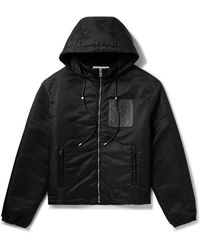 Loewe - Hooded Padded Jacket In Nylon - Lyst
