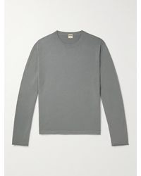 Massimo Alba - Garment-dyed Wool Sweater - Lyst